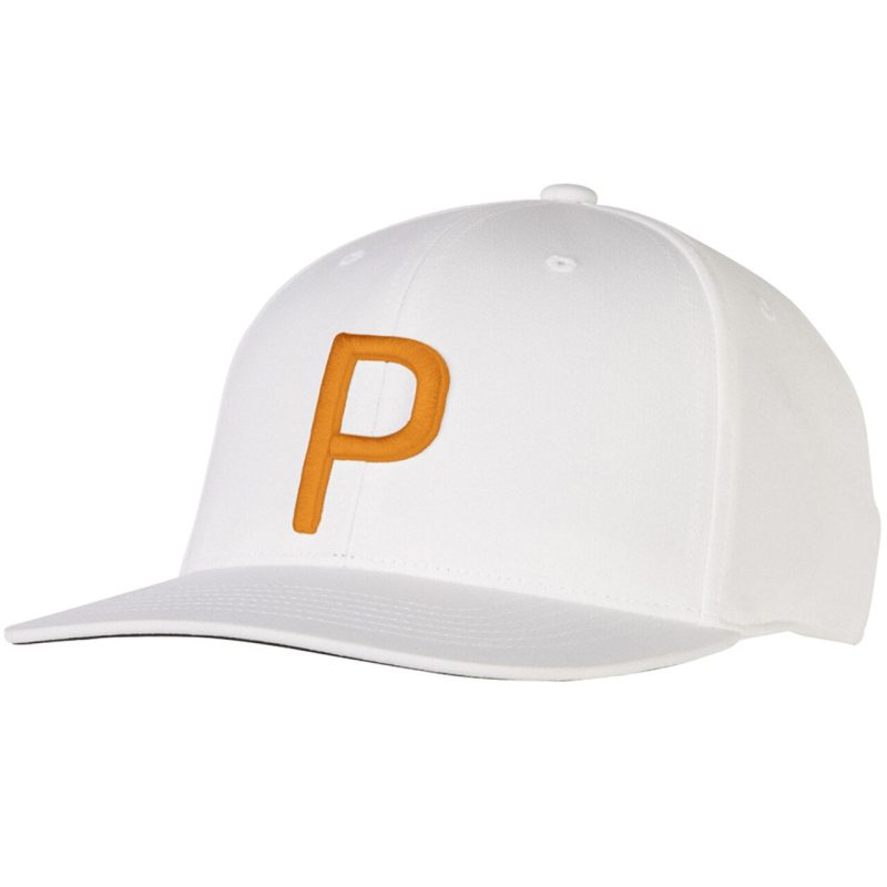 PUMA Golf P110 Snapback Cap white orange