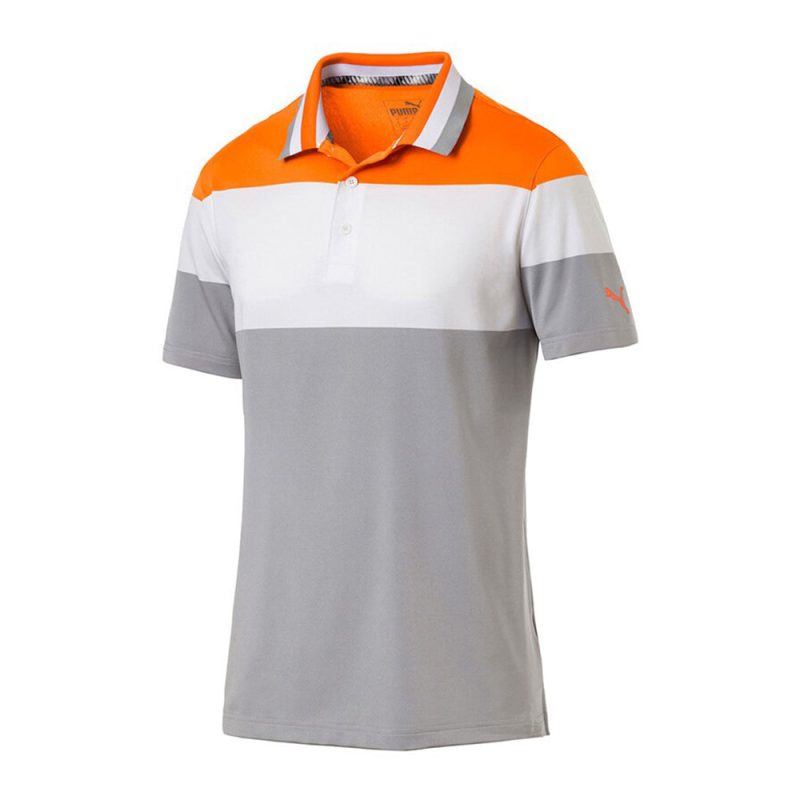 PUMA Nineties Golf Polo orange