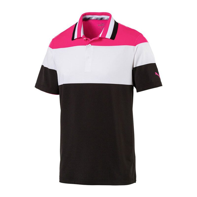 PUMA Nineties Golf Polo pink