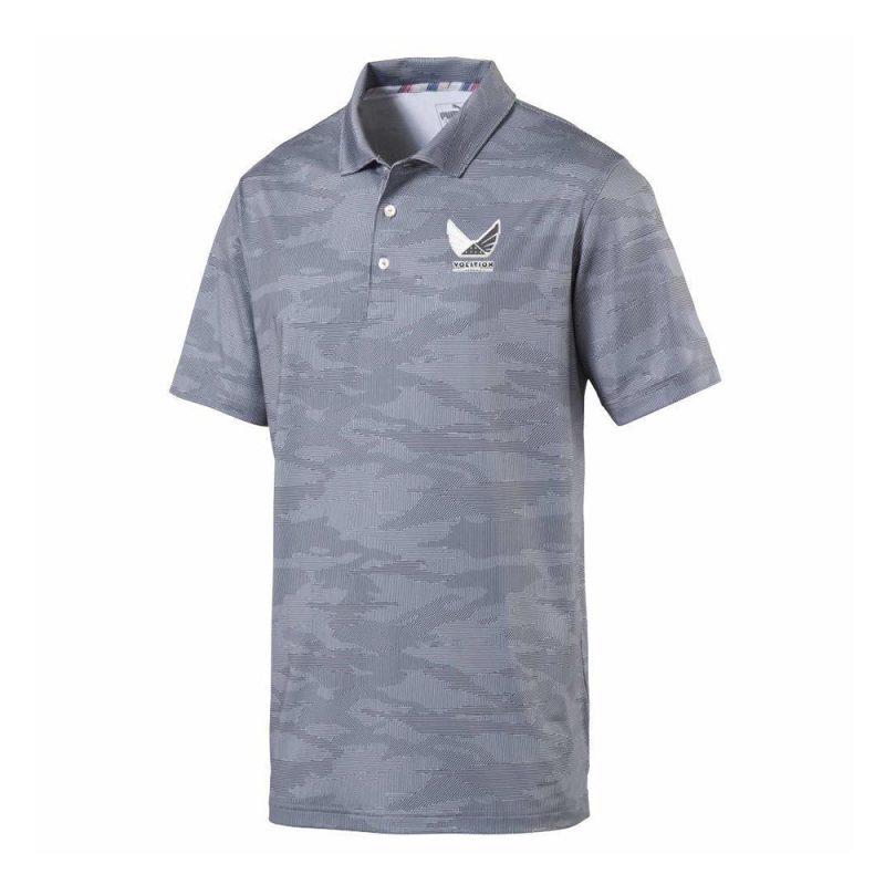 PUMA Volition Signature Golf Polo gray