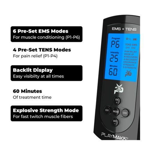 PlayMakar SPORT Electrical Muscle Stimulator 2