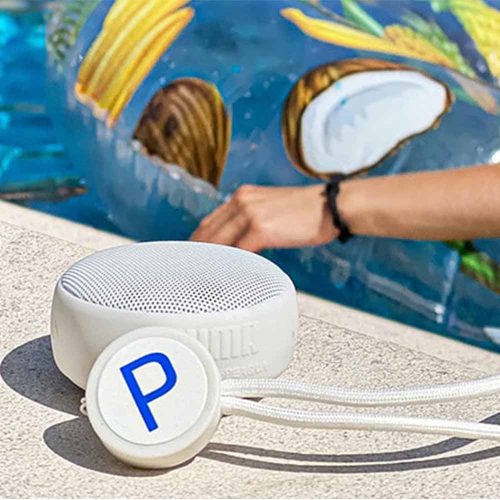 Puma PopTop Mini Bluetooth Speaker White 6