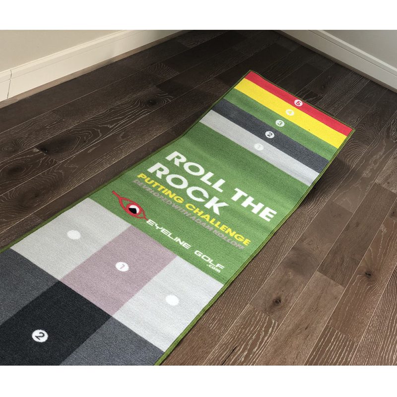 Roll the Rock Putting Challenge Mat 8