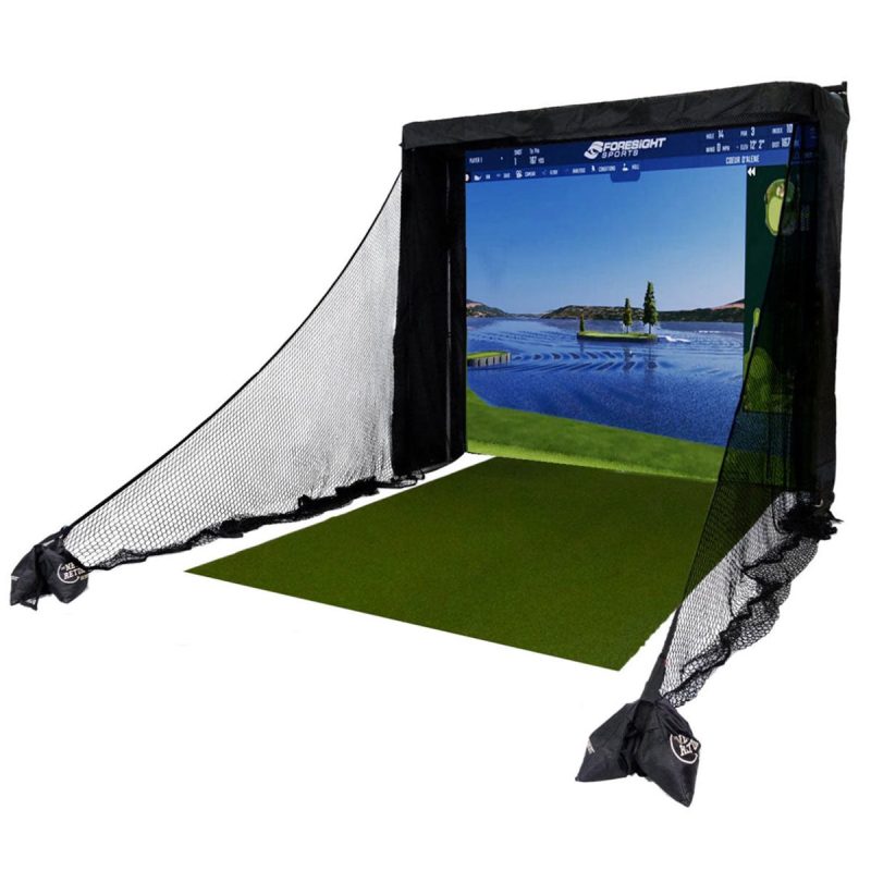 Simulator Bay with Pro Turf