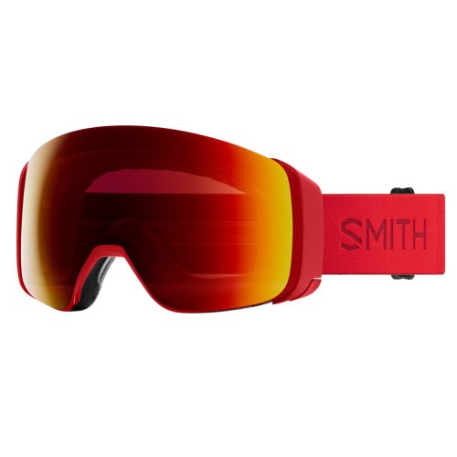 Smith Optics 4D Mag Snow Goggles Lava Sun Red