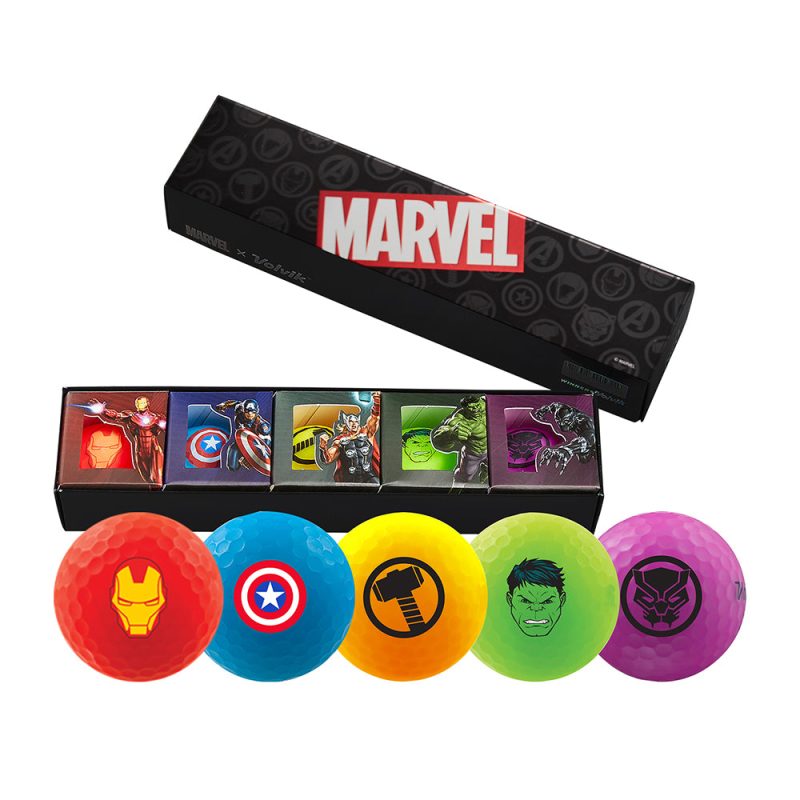 Volvik Marvel 5 Ball Pack 7