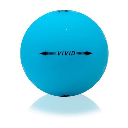 Volvik Vivid Matte Blue Golf Balls 4