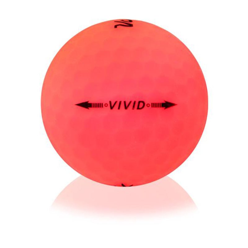 Volvik Vivid Matte Pink Golf Balls 4