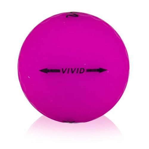 Volvik Vivid Matte Purple Golf Balls 4