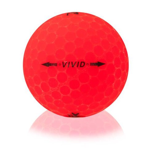 Volvik Vivid Matte Red Golf Balls 4