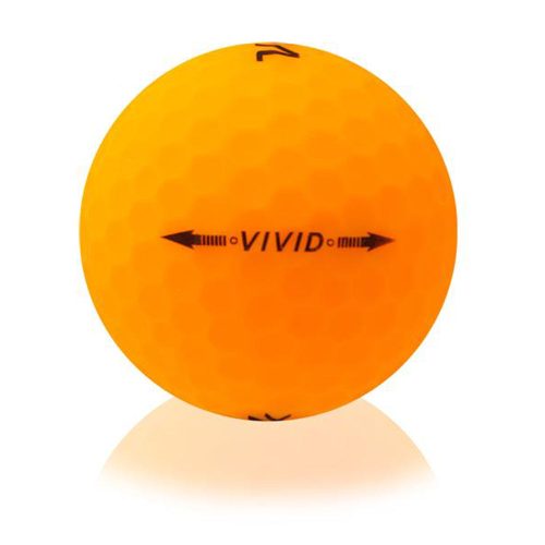 Volvik Vivid Matte Sherebet Orange Golf Balls 4