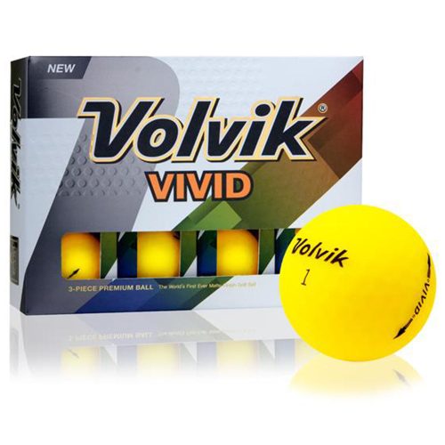 Volvik Vivid Matte Yellow Golf Balls 1 ed15b051 2ffd 4b59 aa65 82ed6194ce31