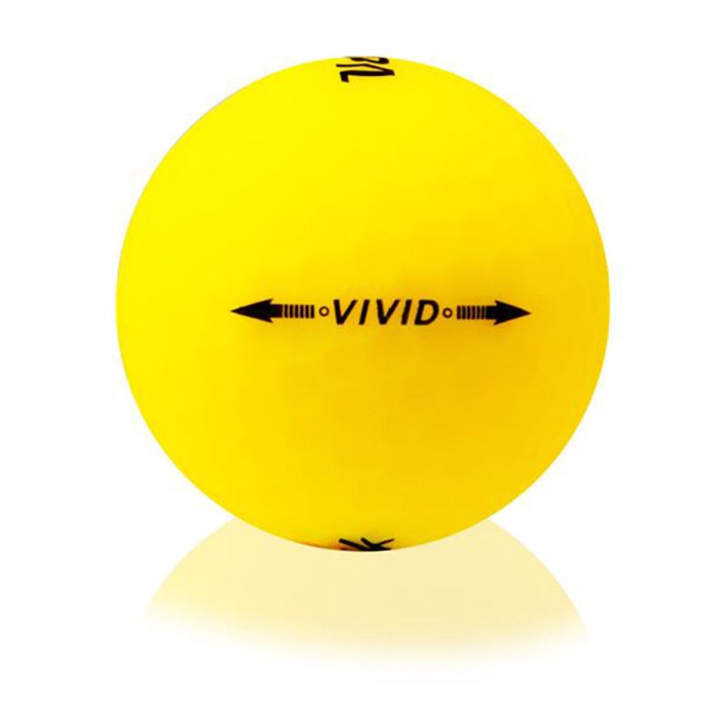 Volvik Vivid Matte Yellow Golf Balls 4 ccc7b6e8 84b1 4ef7 9d40 d077e076510a