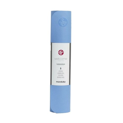 WELCOME YOGA MAT PURE BLUE 2