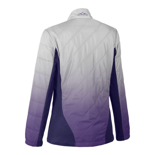 WMN GRADIENT JKT ACAI WHITE BACK