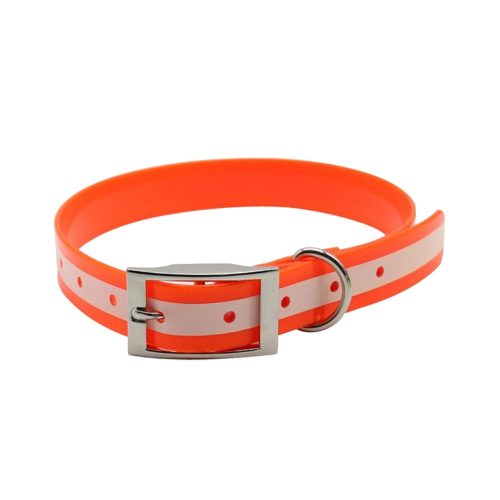 Waterproof Dog Collar Orange