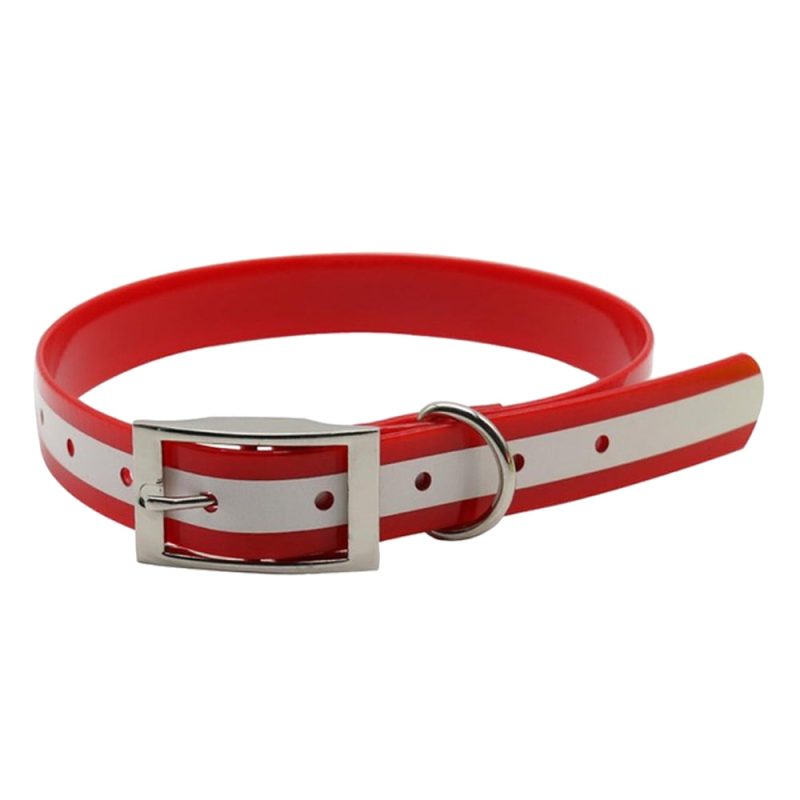 Waterproof Dog Collar Red