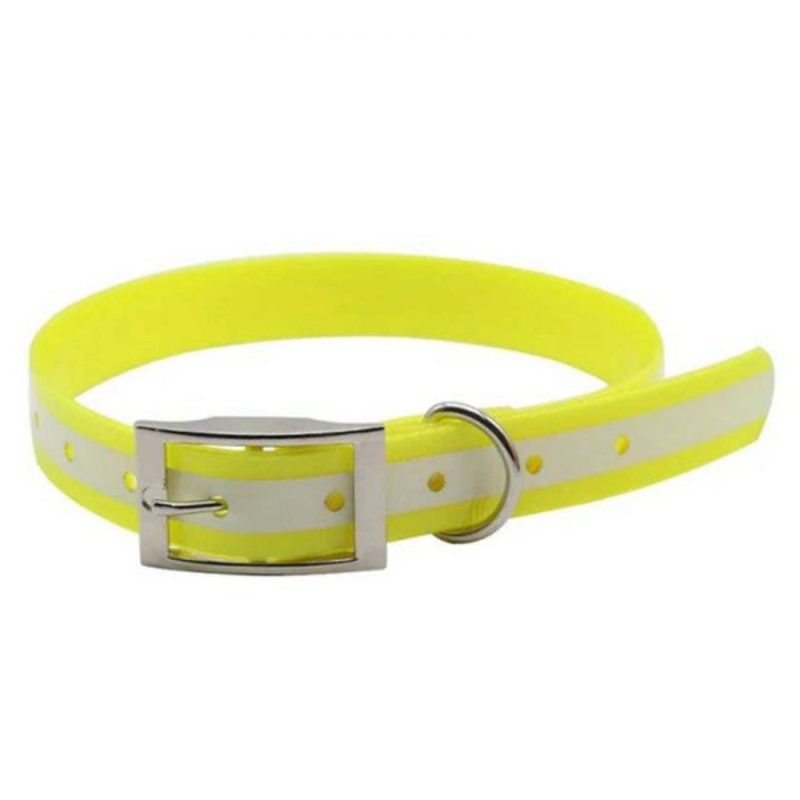 Waterproof Dog Collar Yellow