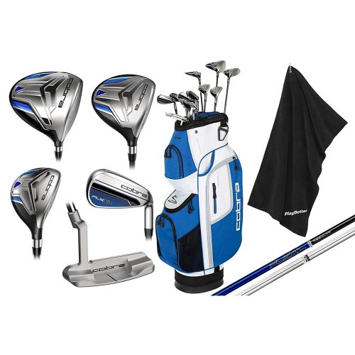 cobra flyxl complete set blue white bundle 1000