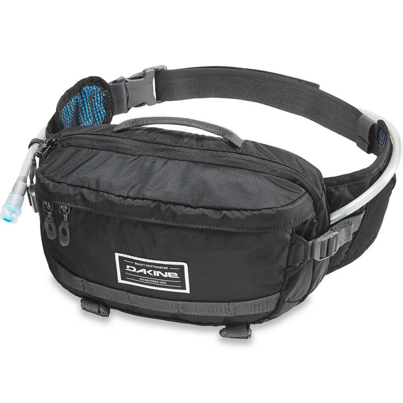 Dakine Hot Laps 5L Bike Waist Bag - Black - Front Angle