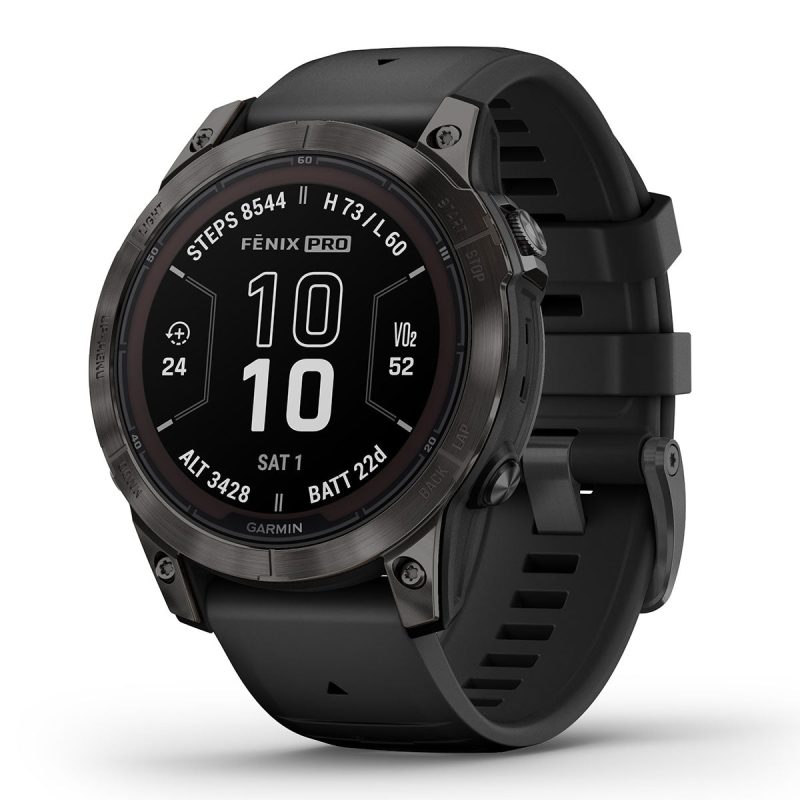 fenix 7 Pro Sapphire Solar Carbon Gray DLC 1