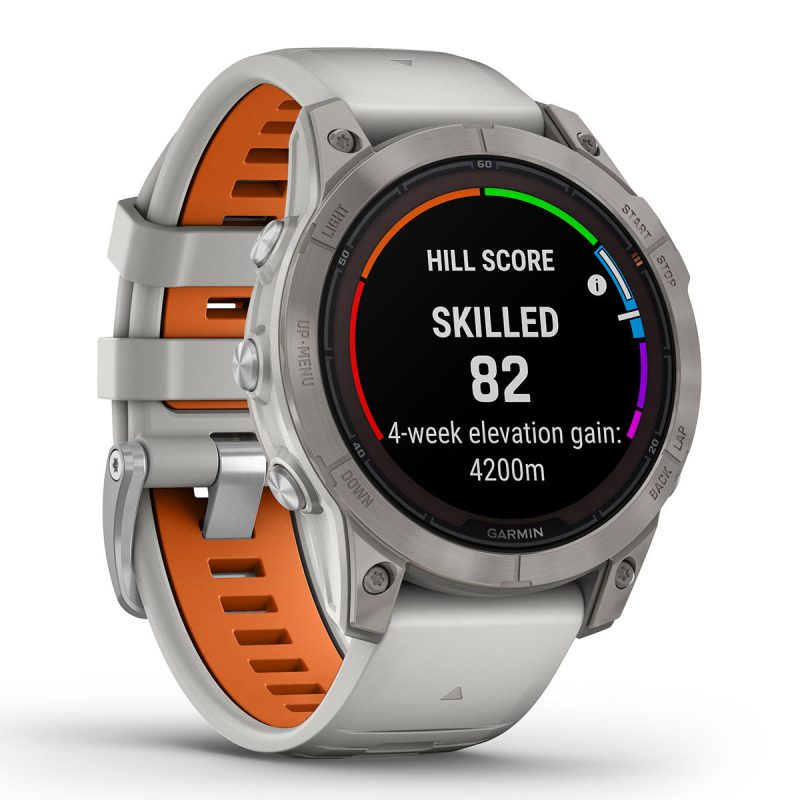 fenix 7 Pro Sapphire Solar Titanium Ember Orange 3