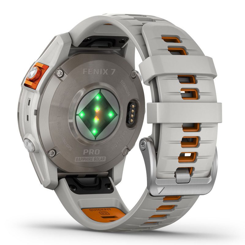 fenix 7 Pro Sapphire Solar Titanium Ember Orange 4