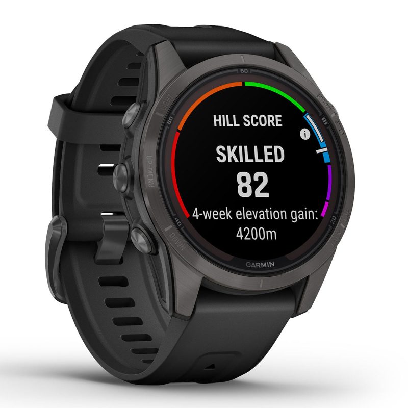 fenix 7S Pro Sapphire Solar Carbon Gray DLC Black 3