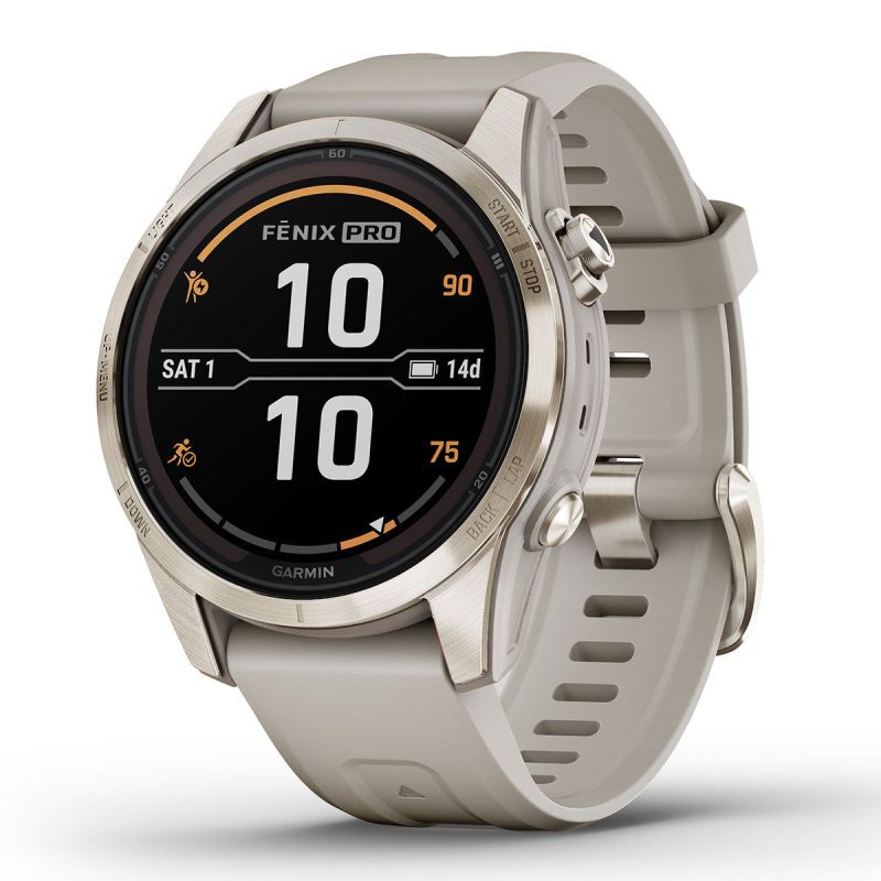 fenix 7S Pro Sapphire Solar Soft Gold Light Sand 1