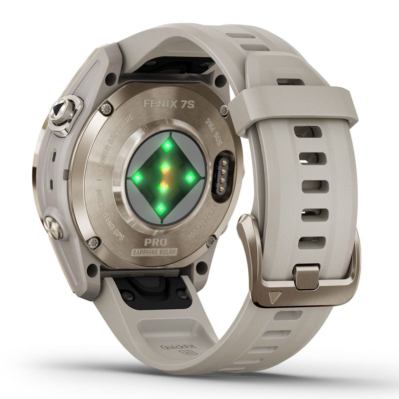 fenix 7S Pro Sapphire Solar Soft Gold Light Sand 4