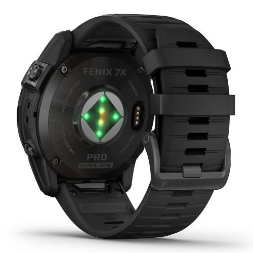 fenix 7X Pro Sapphire Solar Carbon Gray DLC Black 4