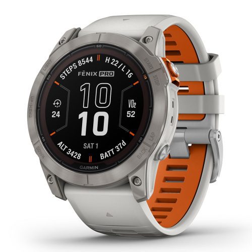 fenix 7X Pro Sapphire Solar Titanium Ember Orange 1