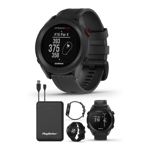 garmin approach s12 black bundle