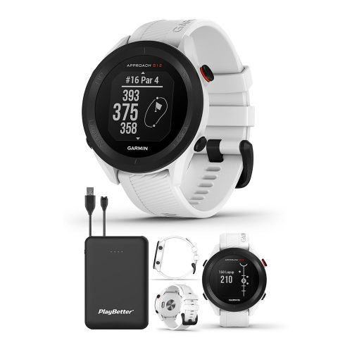 garmin approach s12 white bundle