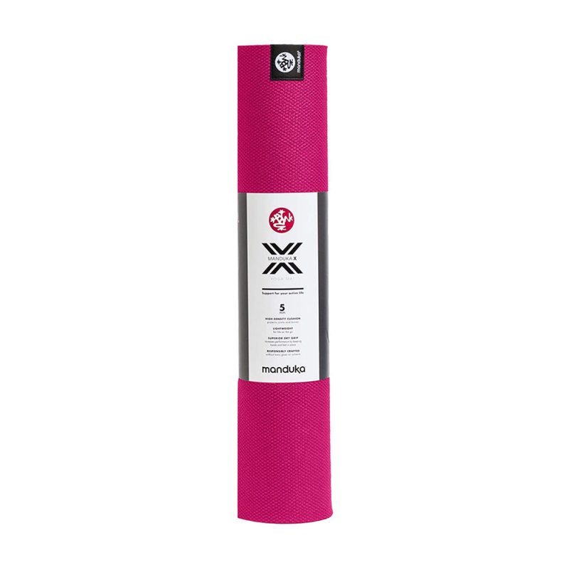 manduka pro x yoga mat dark pink 1