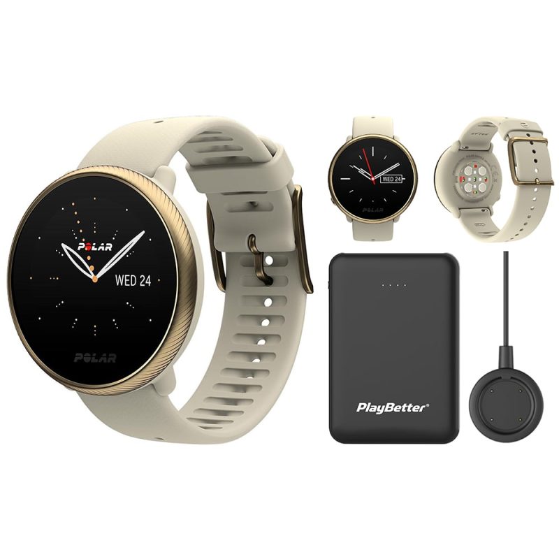 polar ignite2 gold champagne bundle