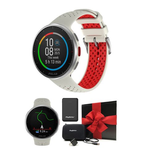 polar pacer pro watch white gift box