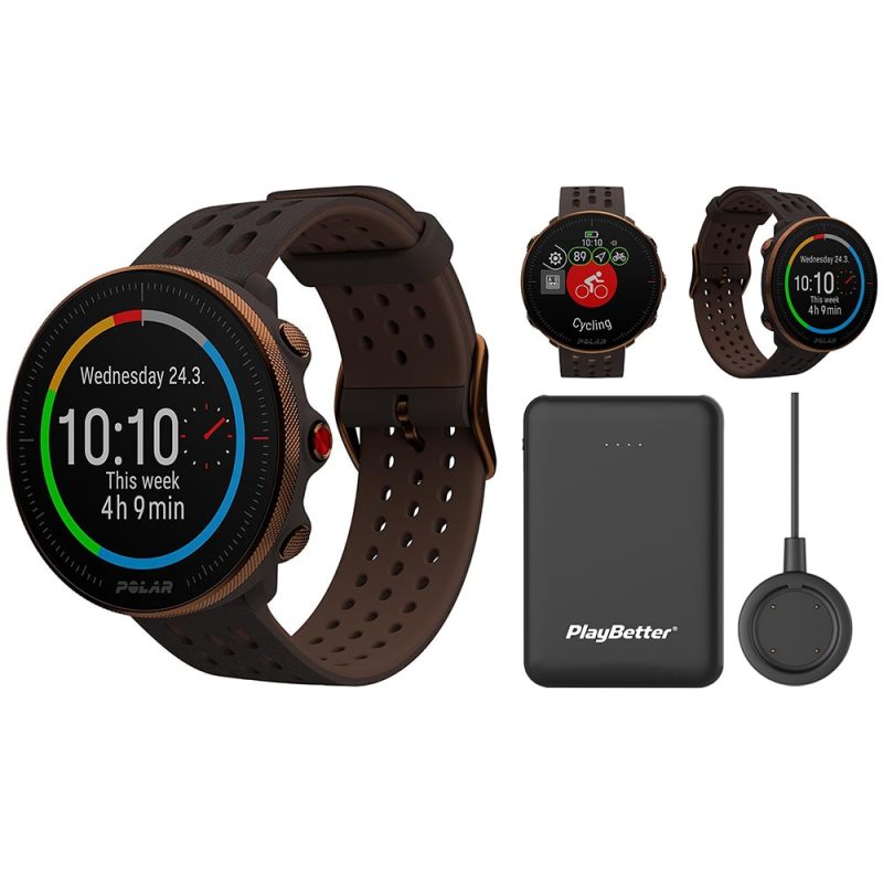 polar vantage m2 copper brown bundle