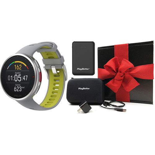 polar vantage v2 gray lime gift