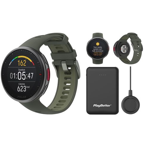 polar vantage v2 green bundle