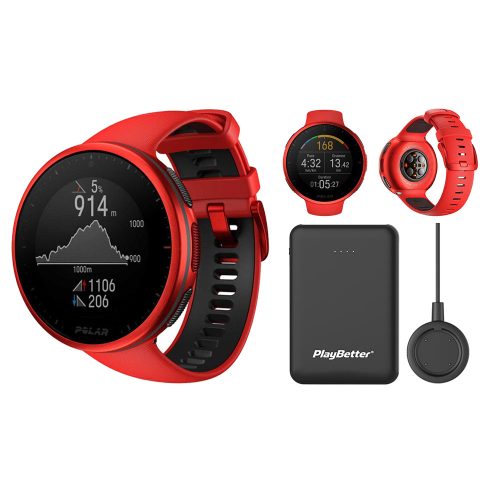 polar vantage v2 red bundle