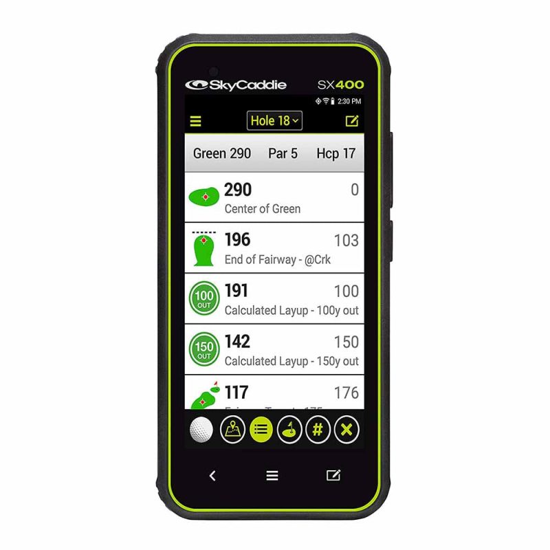 skycaddie sx400 golf launch monitor 7